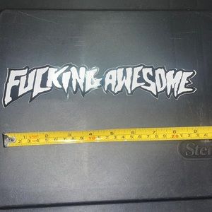 Fucking Awesome FA Hockey sticker